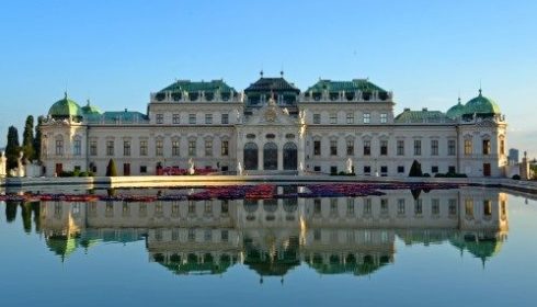 Belvedere Castle in Vienna