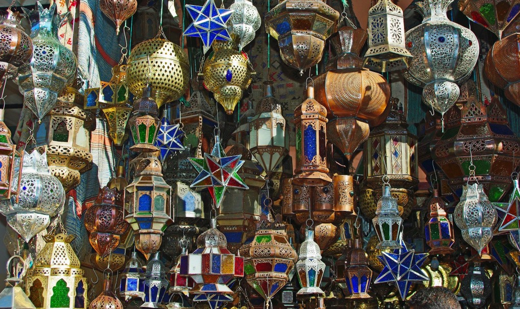 Traditional Moroccan lanterns