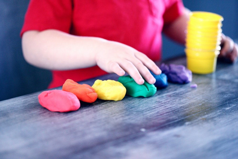 long-haul flight - play doh