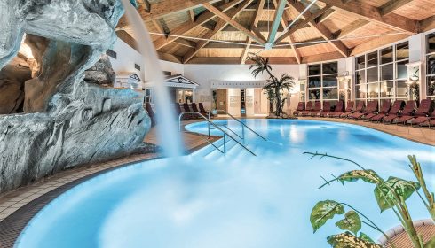 indoor pool at Lisi hotel in Reith Kitzbühel Austria