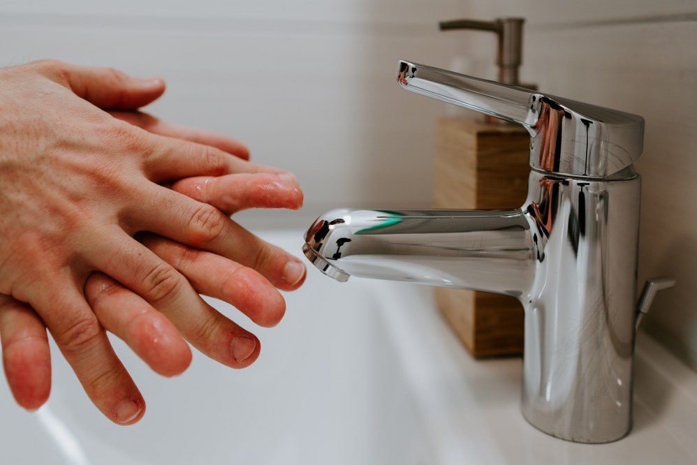 washing hands during coronavirus pandemic