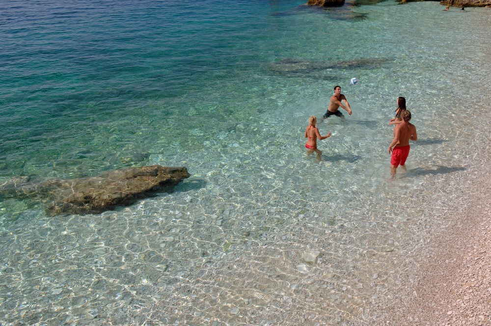 beach in Istria
