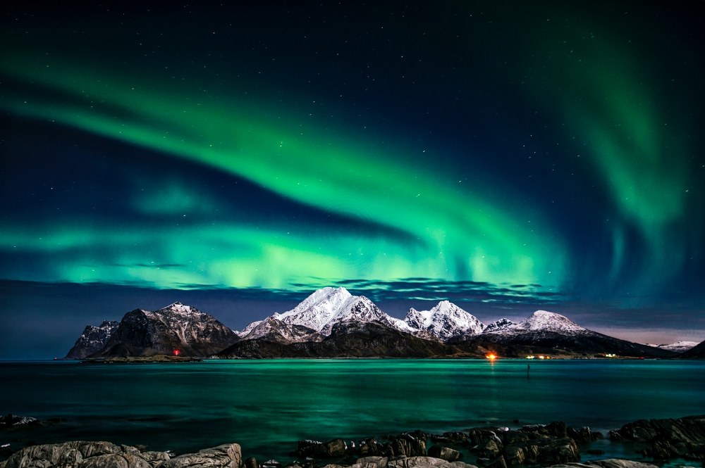 off the beaten track holidays for single parents - Northern Lights in Iceland