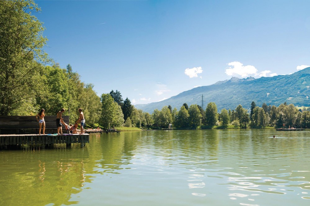 swimming lake in Ziller Valley