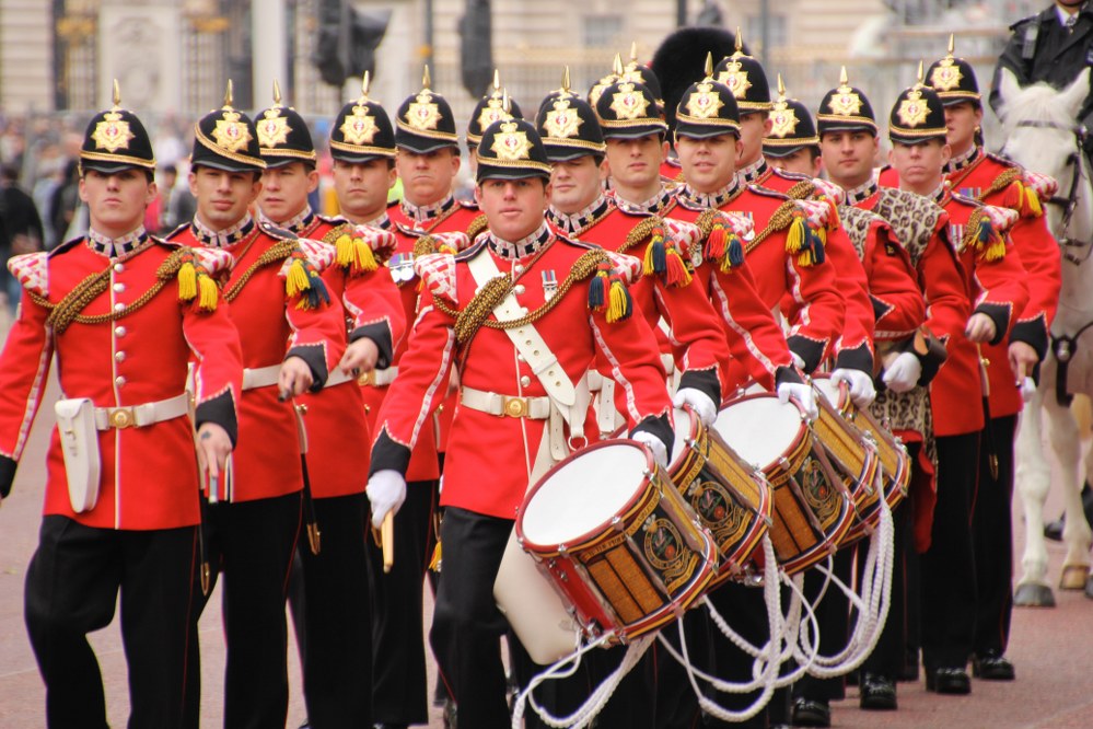 Changing of the Guards at Buckingham Palace