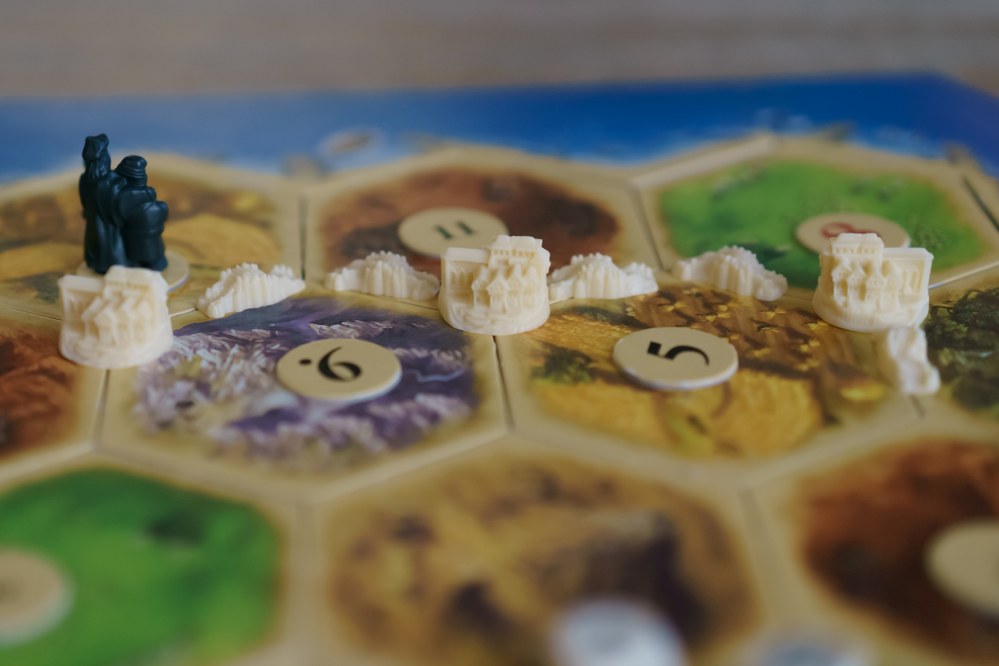 settlers board game family activity