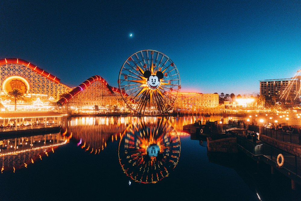 Disneyland near Los Angeles