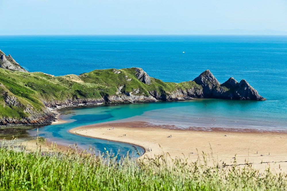 beach in Wales